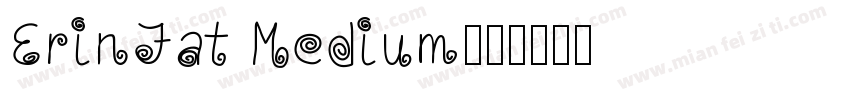 ErinFat Medium字体转换